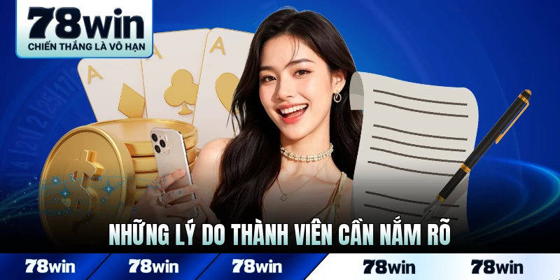 Những lý do thành viên cần nắm rõ điều khoản sàn chơi game