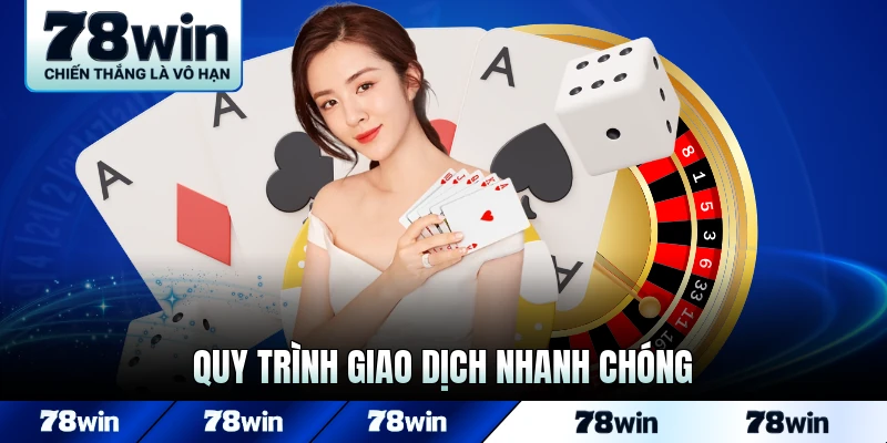 Quy trình giao dịch nhanh chóng cho thành viên